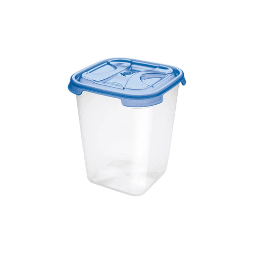 Contenitore Quadro Alto In Plastica 'Frigo Box' Lt4,75 Cm.19,5X19,5Xh.21,5 Acqua Tr - Tontarelli
