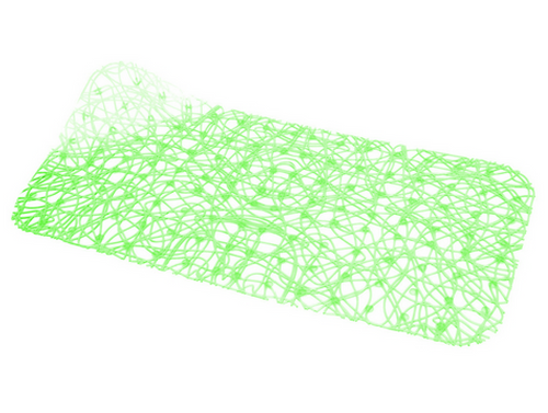 Tappeto Antiscivolo Per Vasca Mod. Lux Cm 72X36- Verde- Dh- Pezzi 1