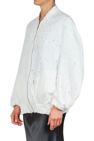LA FEMME BLANCHE La Femme Blanche - Bomber - 451484 - Bianco da donna