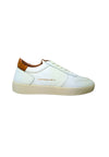 ALEXANDER SMITH Scarpe Uomo Alexander Smith Sneakers Cambridge Man-White Cognac da uomo