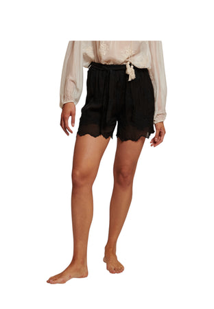 BIKINI MIMA Short in tessuto lavorato Donna con elastico e cintura in vita da donna