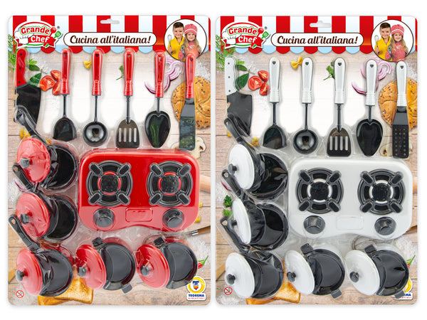 Grande Chef - Set Pentoline con Forno 2 Colori