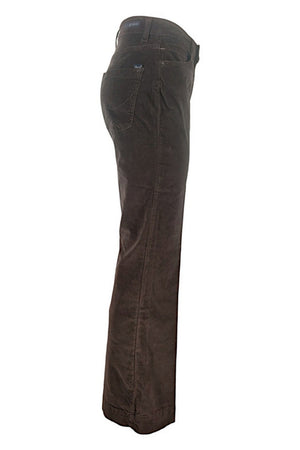 Atelier Cigala's Pantaloni Marrone da donna
