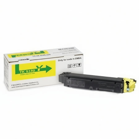KYOCERA TK-5140Y Toner Giallo per ECOSYS P6130cdn e ECOSYS M6x30cdn da 5.000 pagine in formato A4 (I