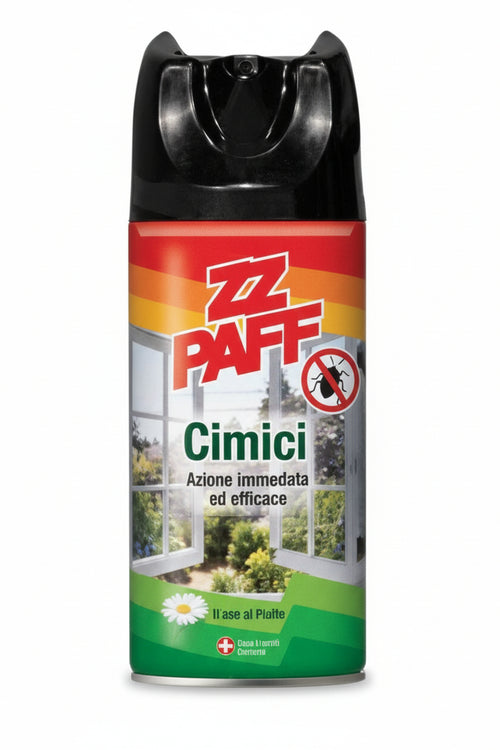 Insetticida Zz Paff Spray Per Cimici- - Ml.300 - 12 Pezzi Zzpaff