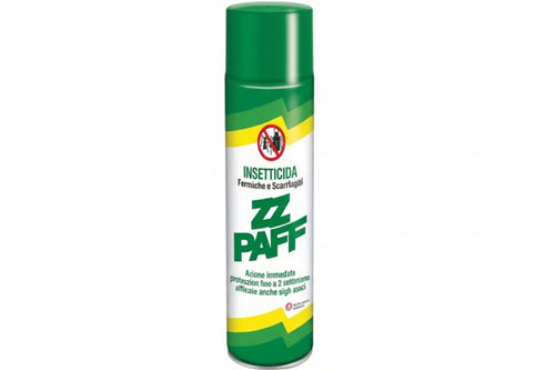 Insetticida Zz Paff Spray Per Formiche E Scarafaggi- - Ml.300 - 12 Pezzi Zzpaff