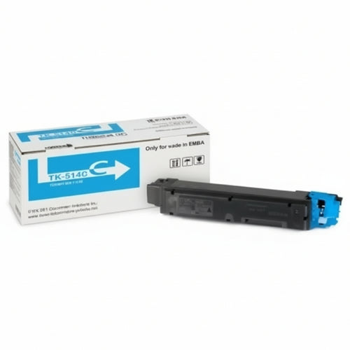 KYOCERA TK-5140C Toner Ciano per ECOSYS P6130cdn e ECOSYS M6x30cdn da 5.000 pagine in formato A4 (IS