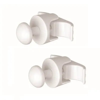 2 Pz Appendino P/Radiatori Tubolari Ardesia- Bianco- Cordi- Pezzi 1