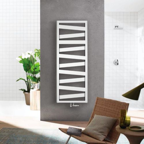 Termoarredo Zehnder Ribbon H. 1266- Bianco Largh. Cm 50- Zehnd- Pezzi 1