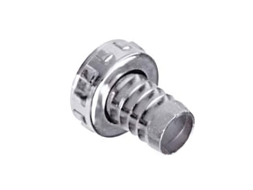 Raccordo Portagomma Ottone Cromato Per Rubinetto- Per Rubinetto 1/2 - Ghiera 3/4 In Ottone Cromato - 10 Pezzi Aglaia