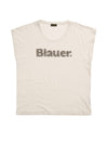 Blauer T-shirt Donna 25sbldh02389-ve MYRTLE da donna