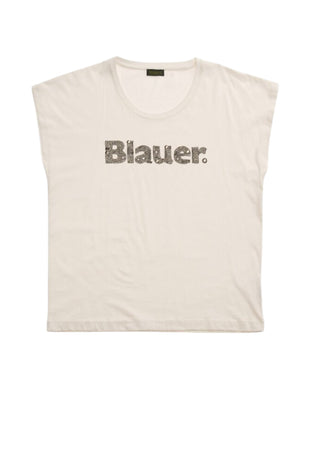 Blauer T-shirt Donna 25sbldh02389-ve MYRTLE da donna