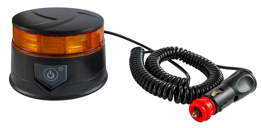 Lampeggiante magnetico LED a batteria 12-24V