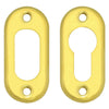 Cisa Borchia In Ottone Per Cilindro Ovale Mm. 54 (1 Coppia)