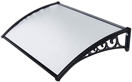 Pensilina Policarbonato Mod. Alveolare Trasparente Cm. 80X120