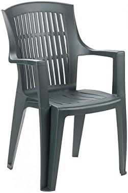 Sedia In Polipropilene 'Arpa' Verde - Ipaeprogarden