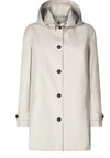 SAVE THE DUCK Impermiabile con cappuccio Donna Save the Duck April Shore Beige da donna