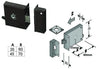 Serratura Da Applicare Per Cantine Solo Scrocco 189- - Entrata Mm.45 Lunghezza Mm.70 Dx - 2 Pezzi Bonaiti