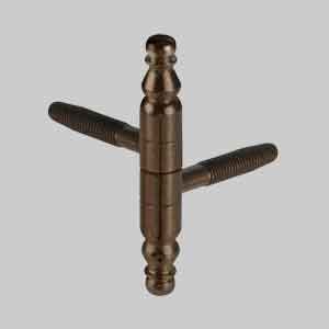 Cerniera Barocca 'Mod. 131' Agb Ø 14 - Ottonato - 50 Pezzi- Agb