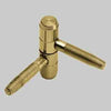 Cerniera 'Mod. 119' Agb Ø 11 Mm - Ottonato - 100 Pezzi- Agb