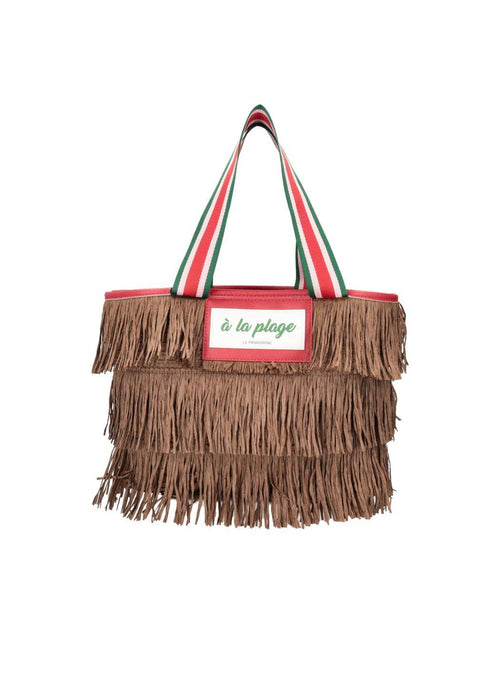 LE PANDORINE Borsa mare Donna Le Pandorine ps2521b01_tabacco Paglia da donna