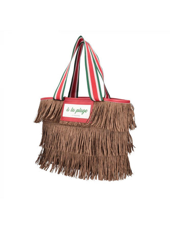 LE PANDORINE Borsa mare Donna Le Pandorine ps2521b01_tabacco Paglia da donna