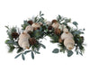 Portacandela di Natale con bacche e pigne per 4 candele alte, da 80 cm