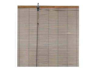 Tenda Con Tiro In Midollino Marrone- - Cm.200X300H. Colore Marrone - 1 Pezzi Vette