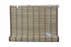 Tenda Con Tiro In Midollino Marrone Chiaro Con Righe- - Cm.60X170H. - 1 Pezzi Vette