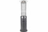 Stufa Patio Glass 13 Kw Grigio Scuro- - Misure Ø Cm.45,5X180H. - Peso Kg.15 - 1 Pezzi Syntesy