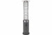 Stufa Patio Glass 13 Kw Grigio Scuro- - Misure Ø Cm.45,5X210H. - Peso Kg.16 - 1 Pezzi Syntesy