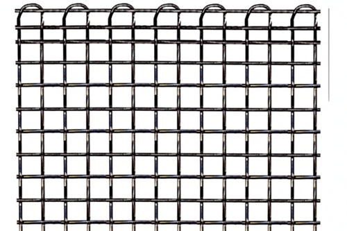 Rete Tessuta Pesante Zincata Quadra Doppia Cimosa- - Cm.60H. Maglia Mm.2X2 - Kg.25 - 1 Rotolo T-Rex