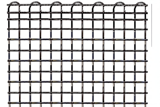 Rete Tessuta Pesante Zincata Quadra Doppia Cimosa- - Cm.60H. Maglia Mm.2X2 - Kg.25 - 1 Rotolo T-Rex