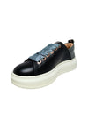 ALEXANDER SMITH Scarpe Donna Alexander Smith Sneakers Wembley Woman-Black Grey da donna