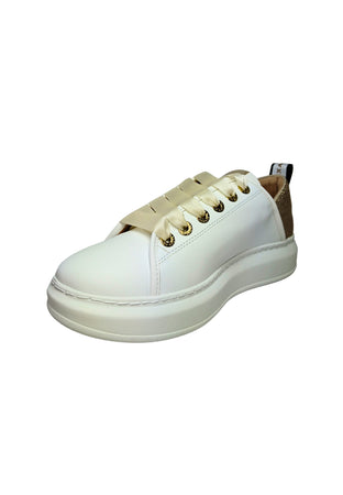 ALEXANDER SMITH Scarpe Donna Alexander Smith Sneakers Wembley Woman-White Gold da donna