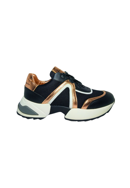 ALEXANDER SMITH Scarpe Donna Alexander Smith Sneakers Marble Woman-Black Copper da donna