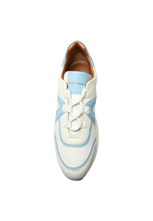 ALEXANDER SMITH Scarpe Donna Alexander Smith Sneakers Marble Woman-White Azure da donna