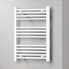 Radiatore Termoarredo Scaldasalviette Bianco Con Tubolari Ø25Mm Modello Elvia - Mm 1230X550 Watt 633 Int.500 - Mam