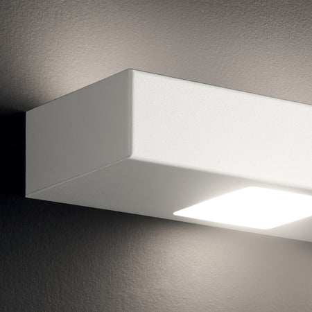Applique Illuminando UP-DOWN 5+4 SL GX53 LED metallo biemissione lampada parete moderna multiluce
