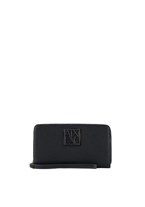 Armani Exchange Wallet Donna XW000361AF11902-UC001 Nero da donna