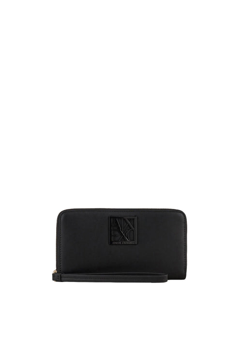 Armani Exchange Wallet Donna 9484860A874-00020 Nero da donna