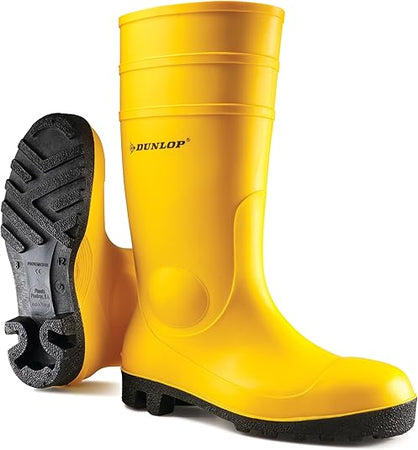 Stivale Pvc Antinfortunio Work-Its Dunlop - Giallo S5 42- 1 Paia