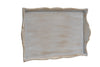 Biscottini Vassoio in legno finitura grigio pietra Made in Italy