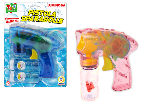 Teo's Pistola Sparabolle di sapone 50ml