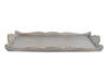 Biscottini Vassoio in legno finitura grigio pietra Made in Italy