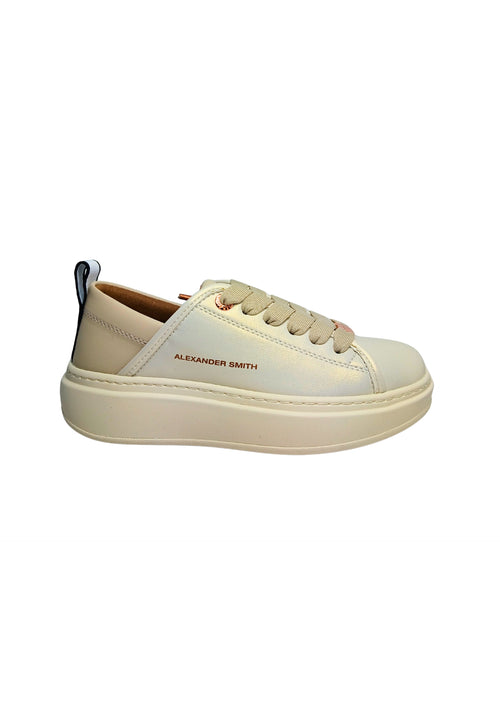 ALEXANDER SMITH Scarpe Donna Alexander Smith Sneakers Eco-Wembley Woman, color Dust Gold da donna