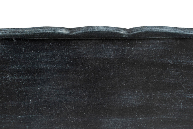 Biscottini Vassoio Biscottini Legno Nero 49x32x4.5 Made in Italy Artigianale Tavolo