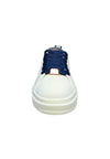 ALEXANDER SMITH Scarpe Donna Alexander Smith Sneakers Eco-Wembley Woman, White Dark Avio da donna