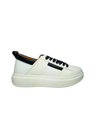 ALEXANDER SMITH Scarpe Uomo Alexander Smith Sneakers Eco-Wembley Man, White Blue da uomo