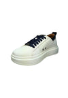 ALEXANDER SMITH Scarpe Uomo Alexander Smith Sneakers Eco-Wembley Man, White Blue da uomo